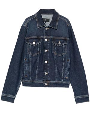 7 For All Mankind Denim Jacket - Blue