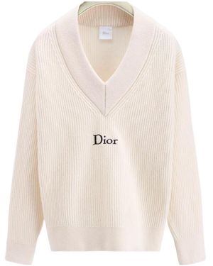 Dior Oversized Sweater - White