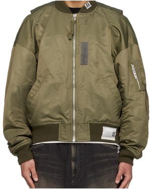 Maison Mihara Yasuhiro Long-Sleeved Casual Jacket - Green