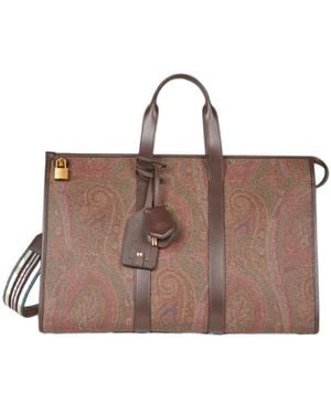 Etro Arnica Travel Bag - Brown