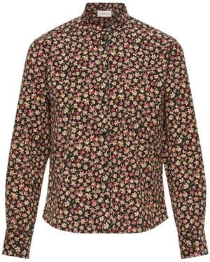 Moncler Corduroy Hooded Shirt Jacket - Brown