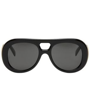 Givenchy Round Frame Sunglasses - Black