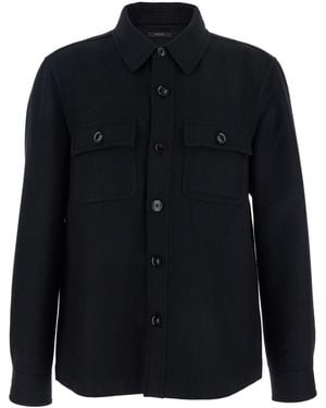 Tom Ford Light Chest Pocket Overshirt - Blue