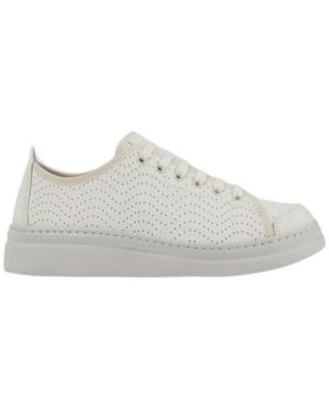 Camper Strobel Perforated Low-Top Sneakers - White