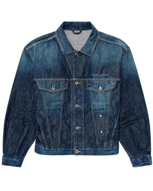 DIESEL D-Denver-Cl Trucker Denim Jacket - Blue