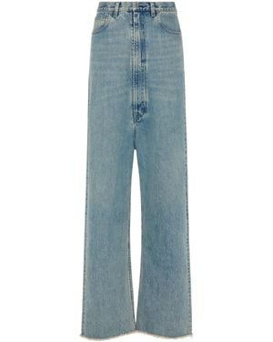 Maison Margiela Wide-Leg Baggy Jeans - Blue
