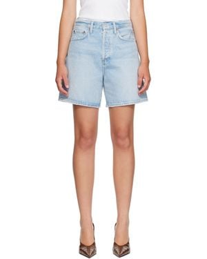 Agolde Denim Shorts - Blue