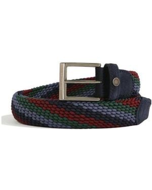 Paul & Shark Logo Belt - Black