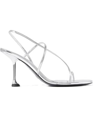 Proenza Schouler Open-Toe High-Heeled Sandals - White