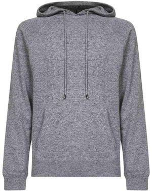 MC2 Saint Barth Drawstring Hooded Jumper - Grey
