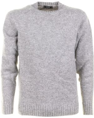 Peserico Crew-Neck Sweater - Gray