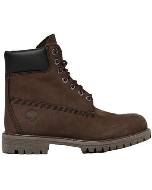 Timberland Lace-Up Ankle Boots - Brown