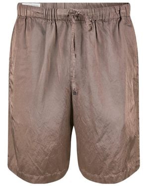 Dries Van Noten Loose Fit Elasticated Shorts - Grey
