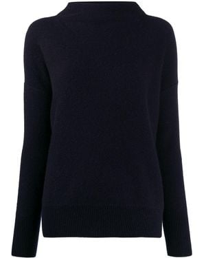 Vince Funnel Neck Sweater - Blue