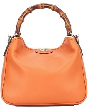Gucci Top-Handle Handbag - Orange