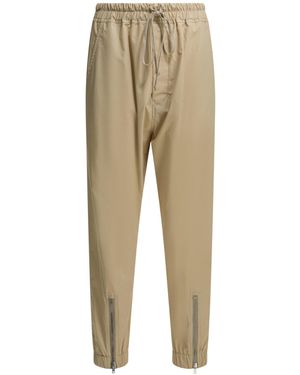 Rick Owens Drawstring Casual Trousers - Natural