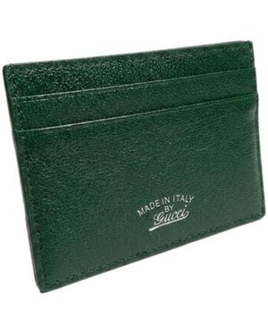 Gucci Lira Card Case - Green