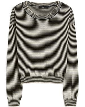 Max Mara Long-Sleeved Knitted Jumper - Grey