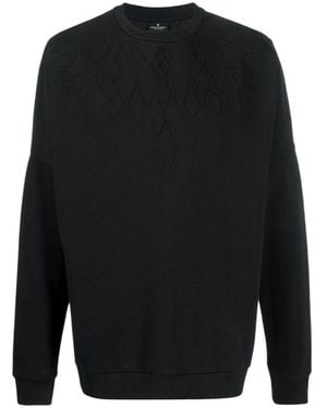 Marcelo Burlon Embossed Wing Jumper - Black