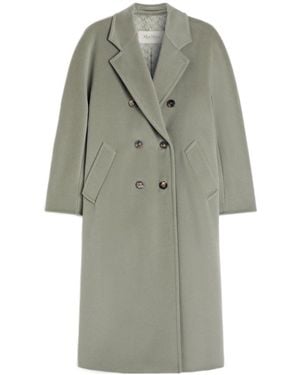 Max Mara Long Sleeve Coat - Gray