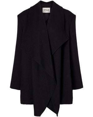 TOVE Goldie Crepe Blazer - Blue