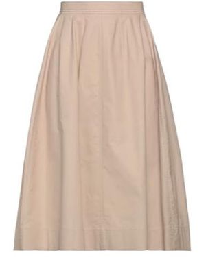 Chloé Minimalist Midi Skirt - Natural