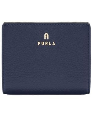 Furla Double-Fold Wallet - Blue