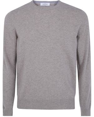 Gran Sasso Crew Neck Jumper - Grey