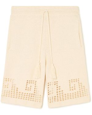 Alanui Where The Wave Bermuda Shorts - Natural