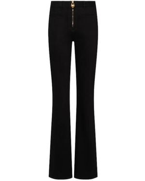 Chloé High Rise Straight Pants - Black