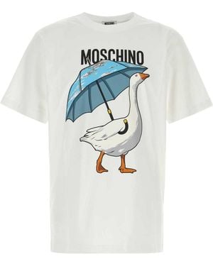 Moschino Short-Sleeved T-Shirt - White