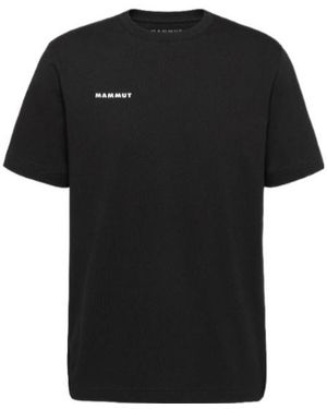 Mammut Base T-Shirt Mini Logo - Black