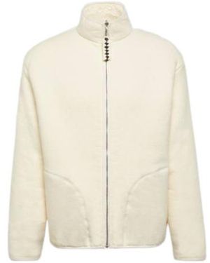 Jil Sander Cotton Fleece Jacket - Natural