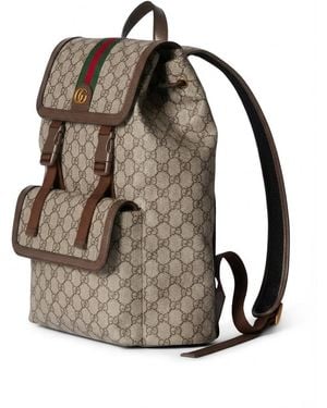 Gucci Ophidia Small Backpack - Brown