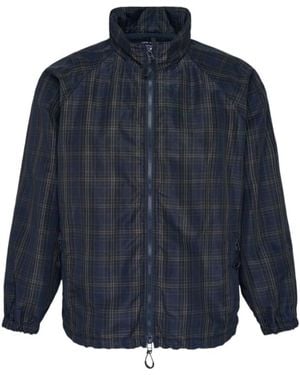 Comme des Garçons Comme Des Garçons Homme Lightweight Plaid Jacket - Blue