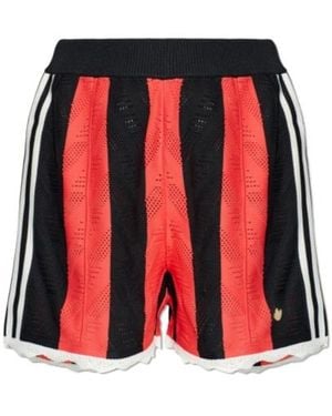 adidas Originals Firebird Loose Shorts - Red