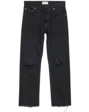 Balenciaga Slim Fit Trousers - Blue