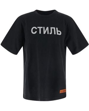 Heron Preston 'Стиль' Print T-Shirt - Black