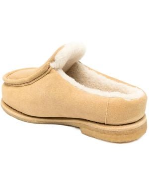 JW Anderson Suede Mules - Natural