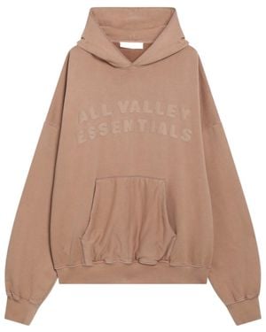 Fear Of God 90S Logo Hoodie - Brown