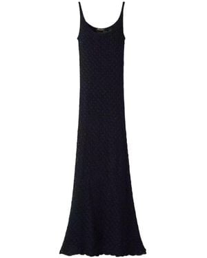 Loro Piana Digha Slip Dress - Blue