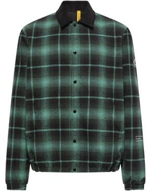 Moncler X Fragment Ryūha Reversible Shirt Jacket - Green