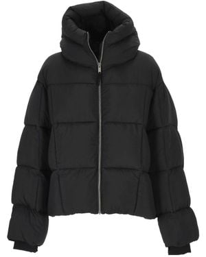 Thom Krom Padded Hooded Jacket - Black