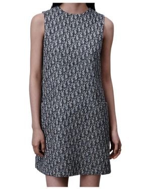 Dior Short Straight Dress - Grey