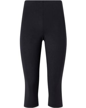 Skims Stretch-Jersey Capri Leggings - Blue
