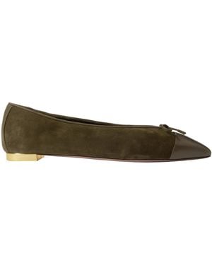 Aquazzura Ballet Flats - Green
