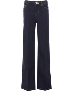 Liu Jo High-Waist Flared Jeans - Blue