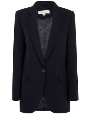 MICHAEL Michael Kors Crepe Blazer - Blue