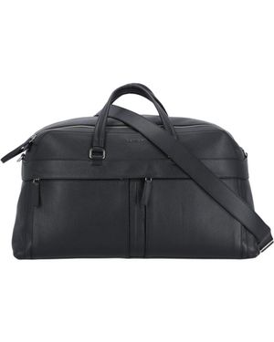 Orciani Micron Zip Tote Bag - Black