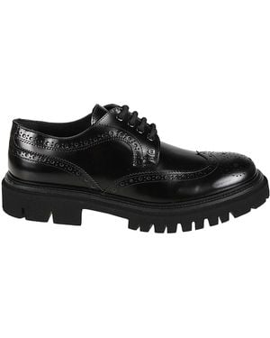 Baldinini Lace-Up Derby Shoes - Black